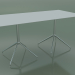 Modelo 3d Mesa retangular com base dupla 5738 (H 72,5 - 79x159 cm, branco, LU1) - preview