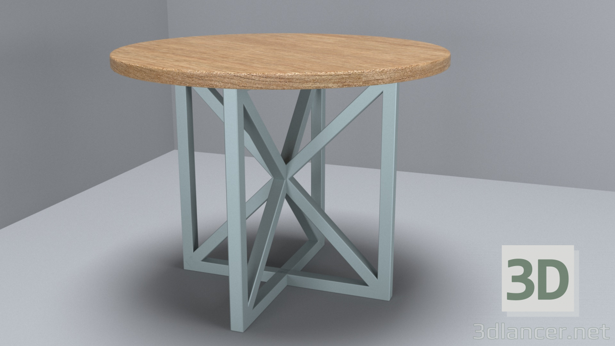 3d model Mesa de comedor - vista previa