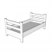 Modelo 3d Cama de madeira - preview