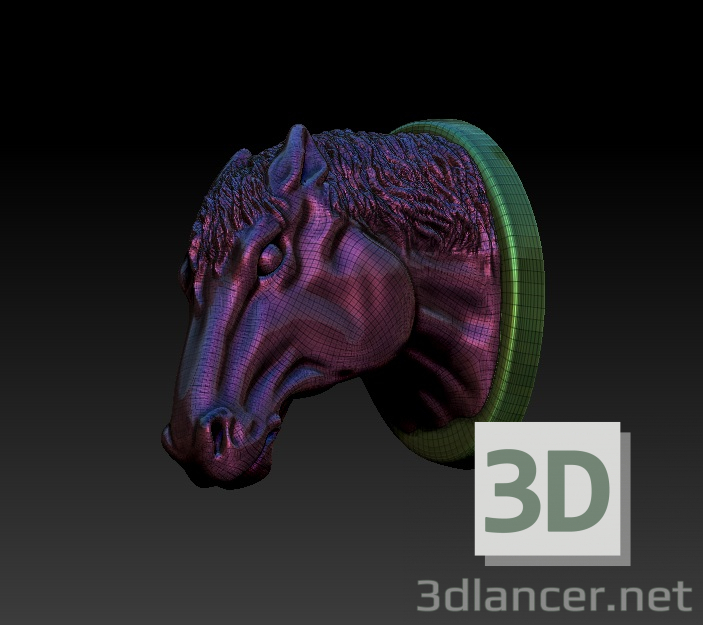 modèle 3D de Cheval acheter - rendu