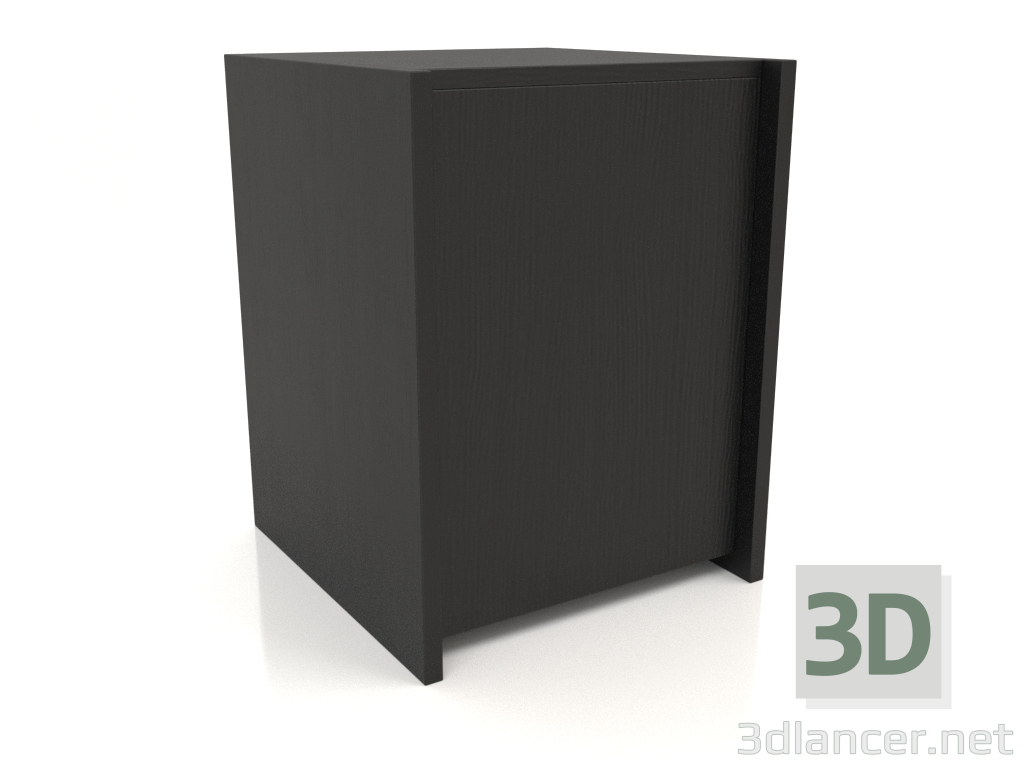 3d модель Тумба ST 07 (392х409х516, wood black) – превью