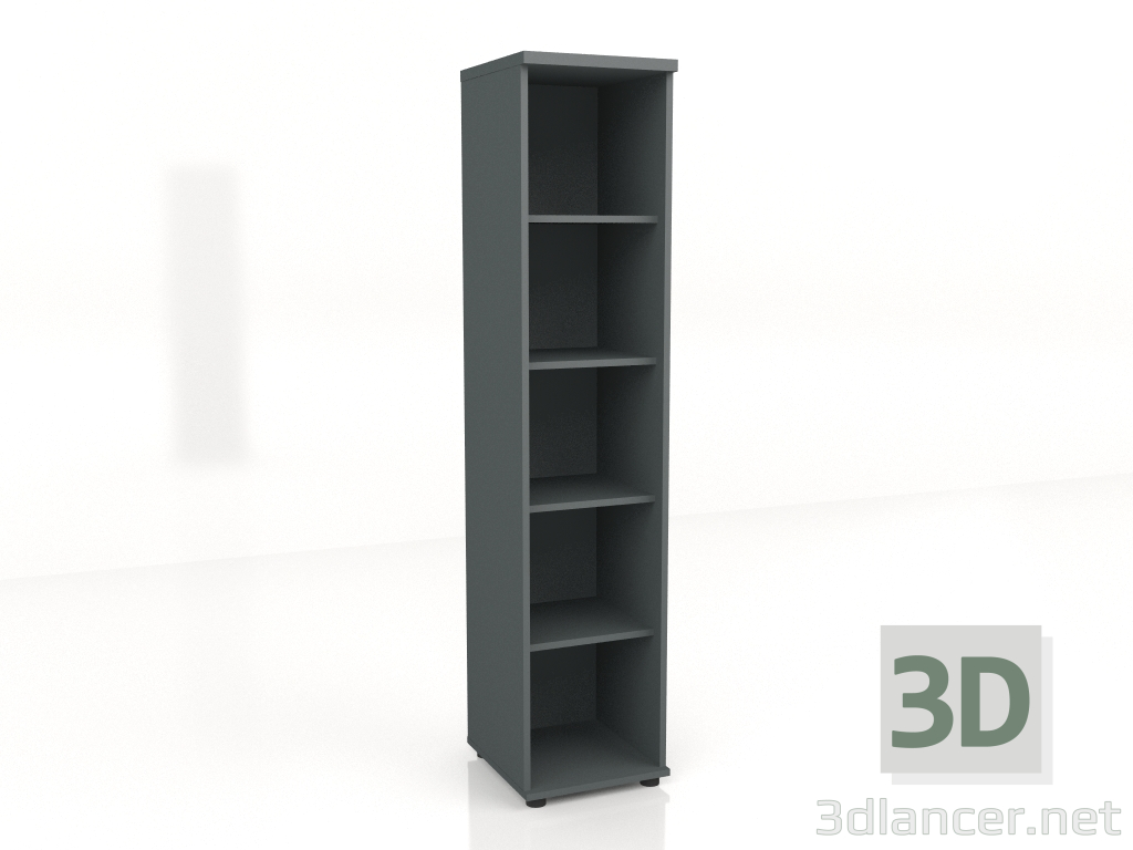 3D modeli Kitaplık Standart A5902 (402x432x1833) - önizleme