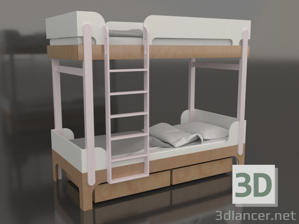 3d model Bunk bed TUNE J (UPTJA2) - preview