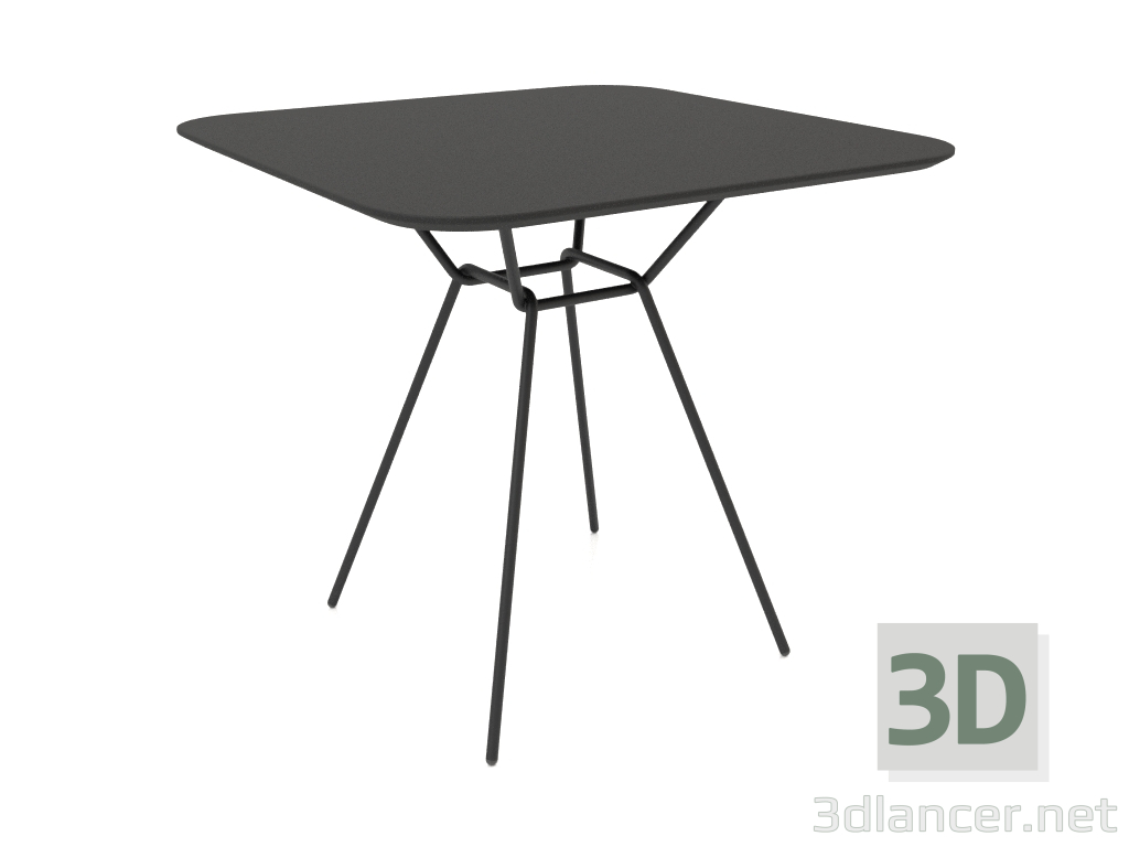 3d model Mesa de comedor 80x80 - vista previa