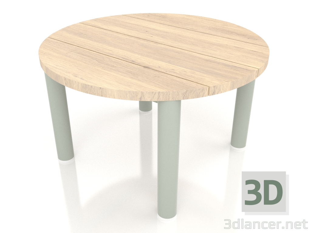 Modelo 3d Mesa de centro D 60 (cinza cimento, madeira Iroko) - preview