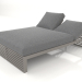 Modelo 3d Cama para descanso 140 (Quartz cinza) - preview