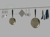 Conjunto de utensílios de cozinha