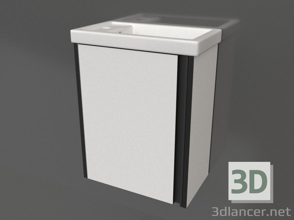 3D Modell Hängeschrank 45 cm (URB0145W) - Vorschau