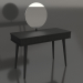 3d model Dressing table MISS 1100x500 mm (black RAL 9005) - preview