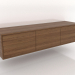 3d model Mueble TV 2 1500 mm (nogal claro) - vista previa