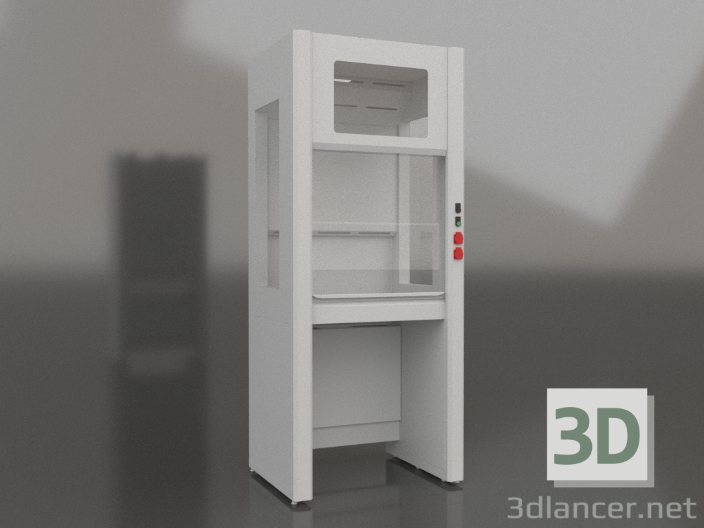 3d модель Шкаф вытяжной панорамный ЛК-900 ШВД – превью 3d модель Шкаф вытяжной панорамный ЛК-900 ШВД – превью