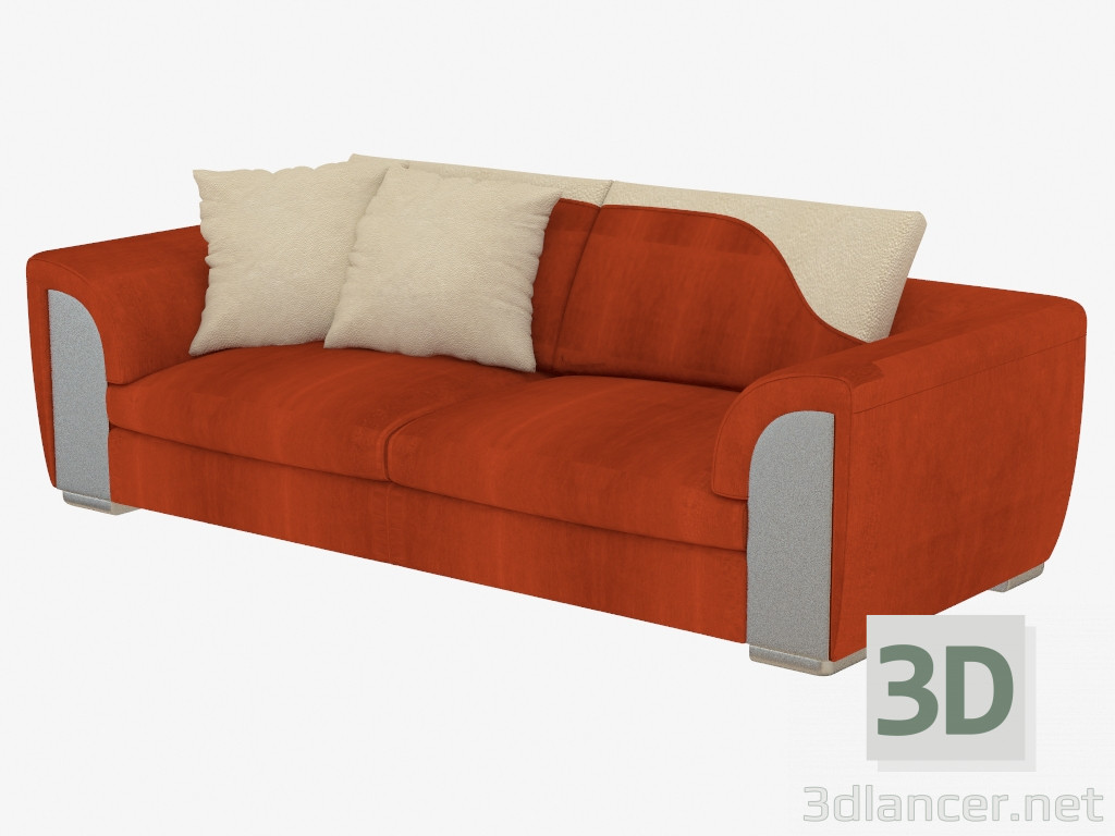 3d model Sofa Triple Memphis - preview