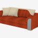 3D Modell Sofa Triple Memphis - Vorschau