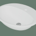 modello 3D Lavabo da incasso ovale 7G28 53 (7G285301, 53 cm) - anteprima