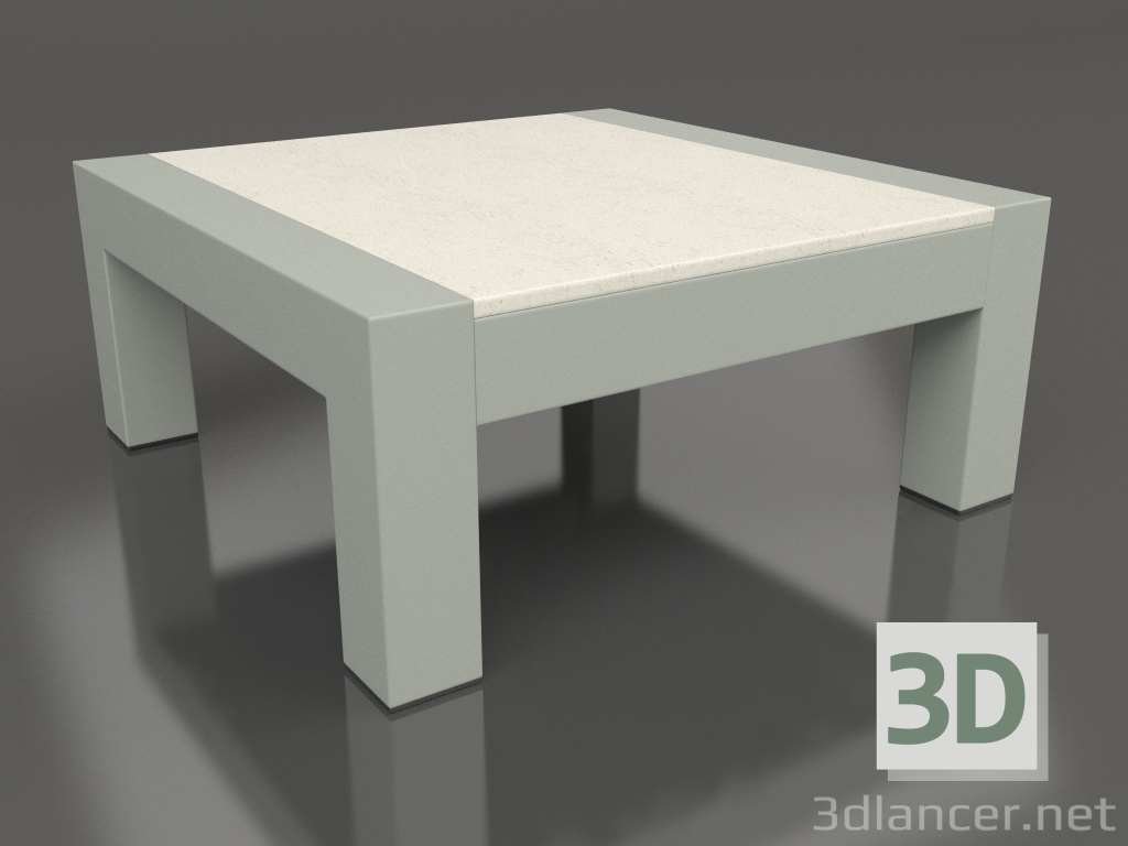 3D modeli Yan sehpa (Çimento grisi, DEKTON Danae) - önizleme