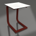 Modelo 3d Mesa lateral C (Vinho tinto) - preview