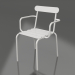 3d model Silla de comedor (gris) - vista previa