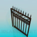 3d model Forged fence - preview