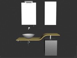 Système modulaire pour salle de bain (chant 5)