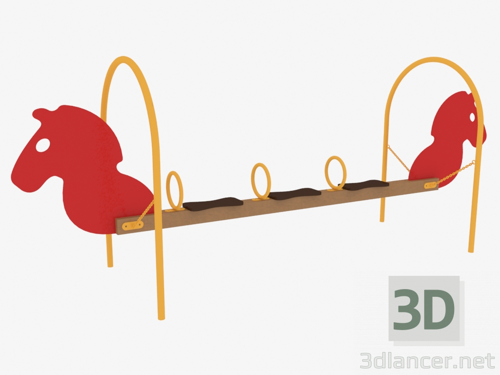 modèle 3D Balançoire (6304) - preview