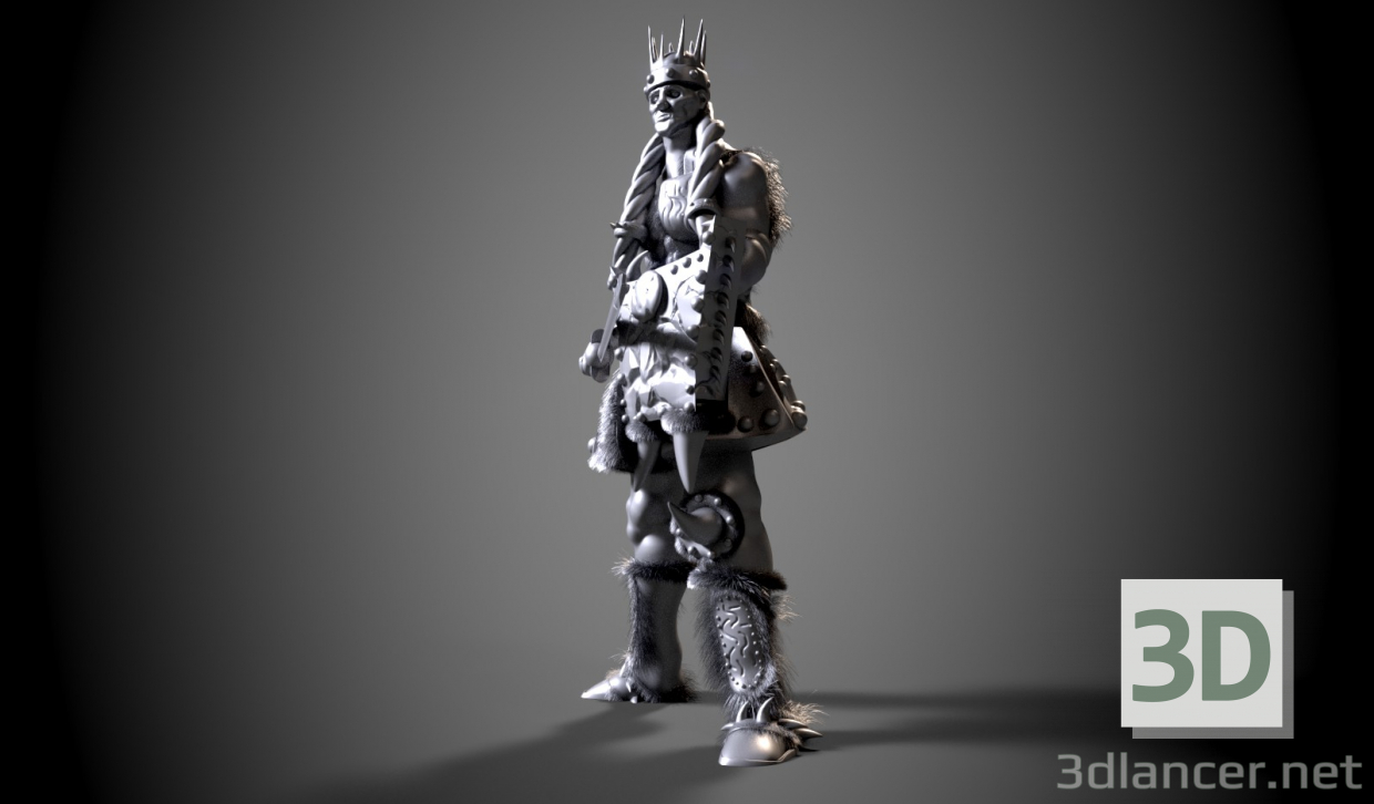 3d model king - preview