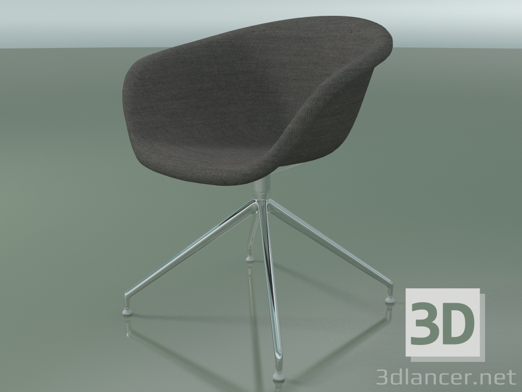 3d model Chair 4236 (on the flyover, rotating, with upholstery f-1221-c0134) - preview