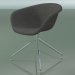 3d model Chair 4236 (on the flyover, rotating, with upholstery f-1221-c0134) - preview