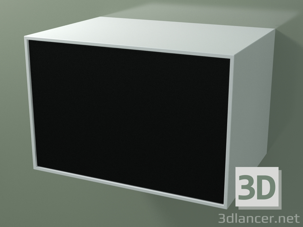 3D Modell Box (8AUCCB03, Gletscherweiß C01, HPL P06, L 72, P 50, H 48 cm) - Vorschau