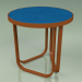 modèle 3D Table d'appoint 008 (Metal Rust, Glazed Gres Sapphire) - preview