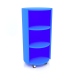 3d model Rack on wheels TM 09 (D=503x981, blue) - preview