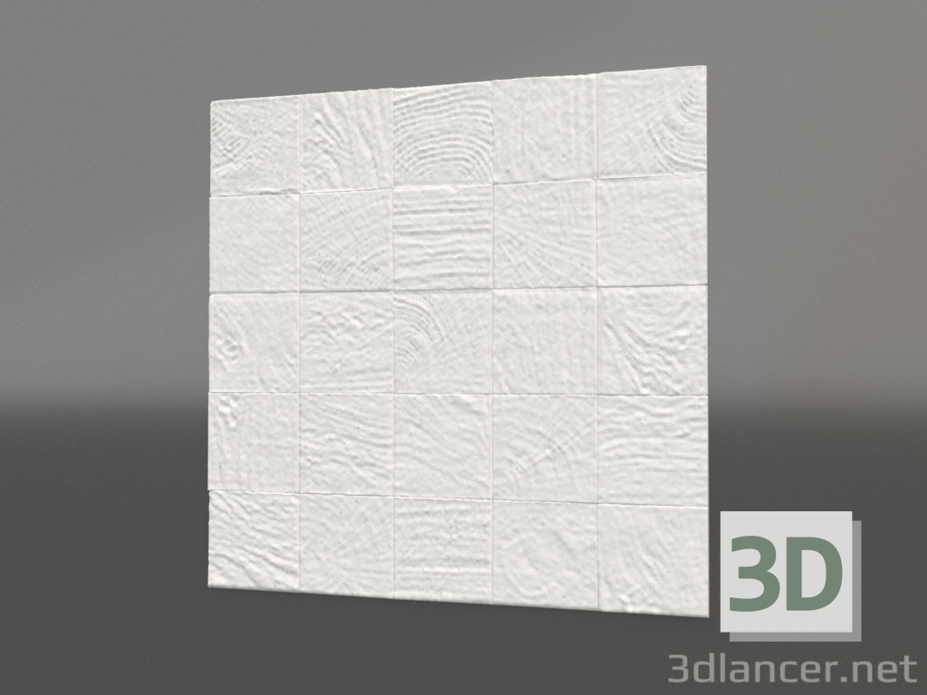 Modelo 3d painel 3d E-07 - preview