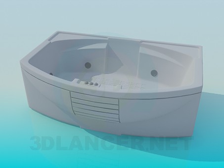 3d model Bath - preview