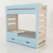 modello 3D Letto a castello MODE HL (UBDHL1) - anteprima