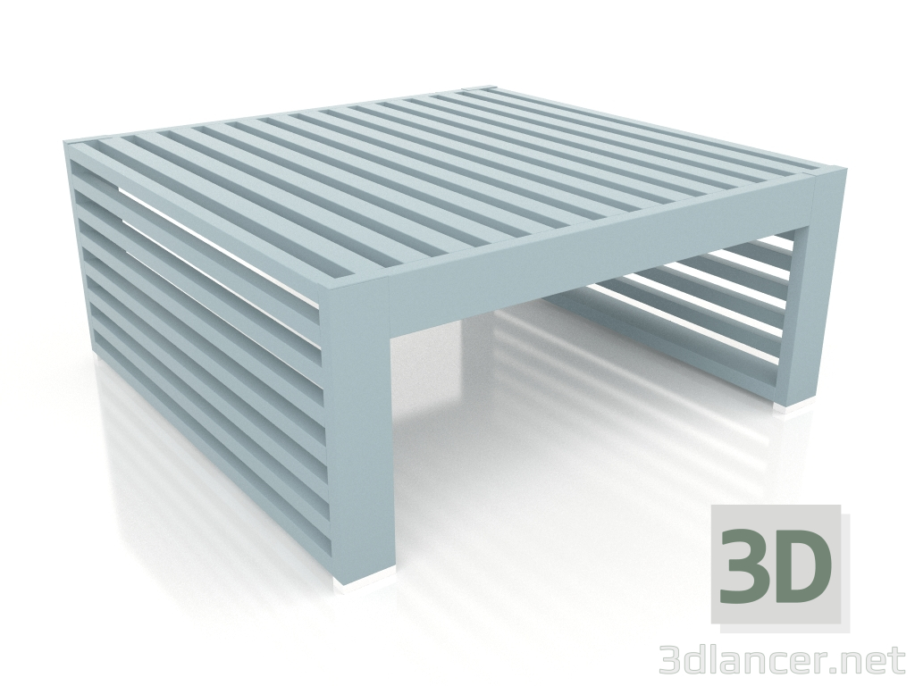 Modelo 3d Mesa lateral (azul cinza) - preview