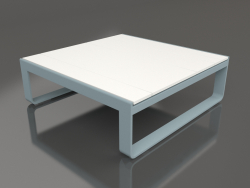 Table basse 90 (DEKTON Zenith, Bleu gris)