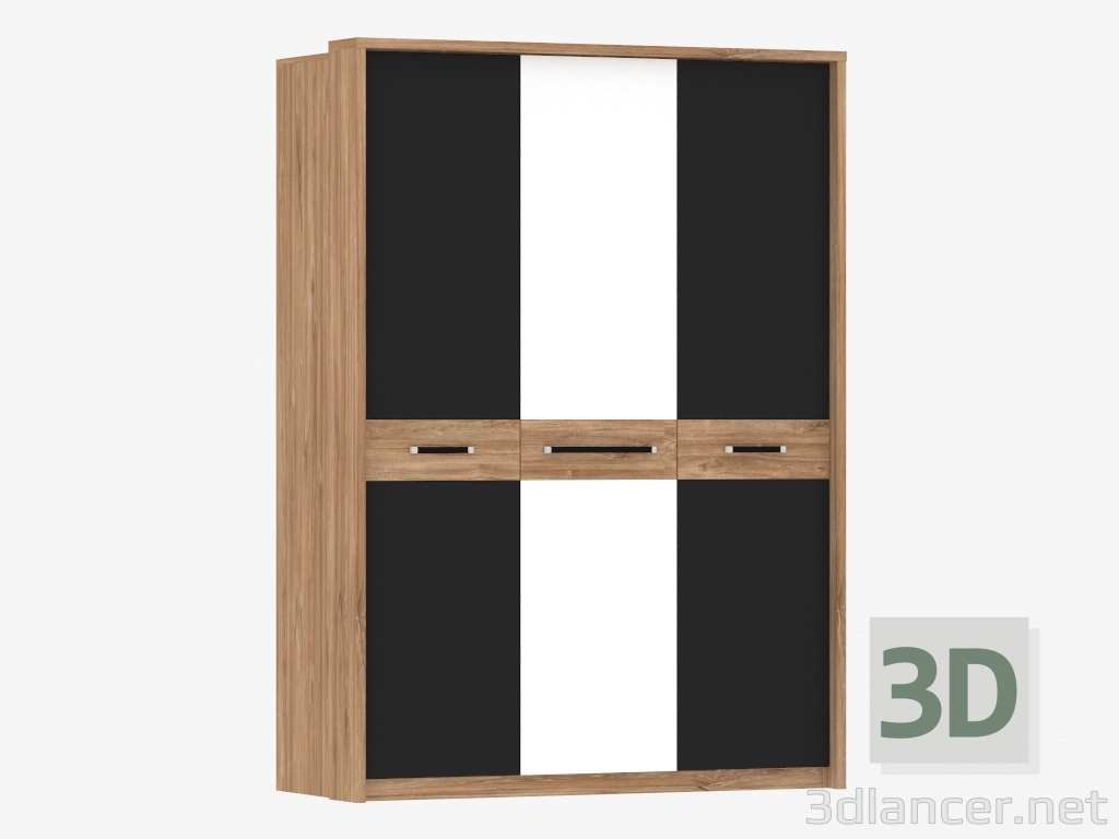 modèle 3D Armoire 3D (TYPE MOAS01) - preview