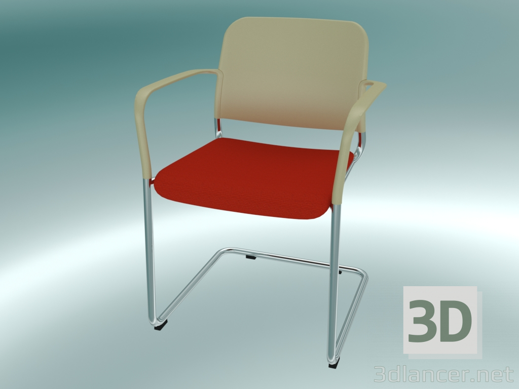 3d model Conference Chair (502VN 2P) - preview