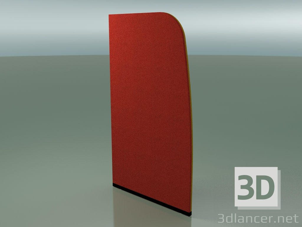 Modelo 3d Painel com perfil curvo 6411 (167,5 x 94,5 cm, dois tons) - preview