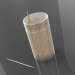 3d 3D Double Pointed Toothpick model buy - render