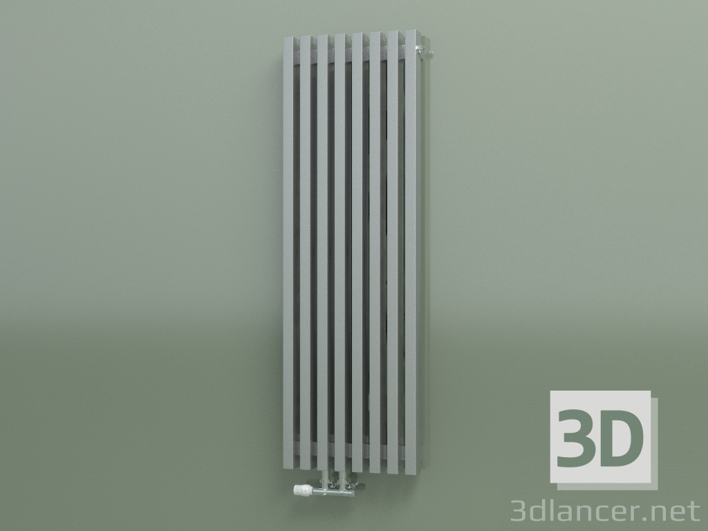 3d model Radiador vertical RETTA (8 secciones 1200 mm 60x30, technolac) - vista previa