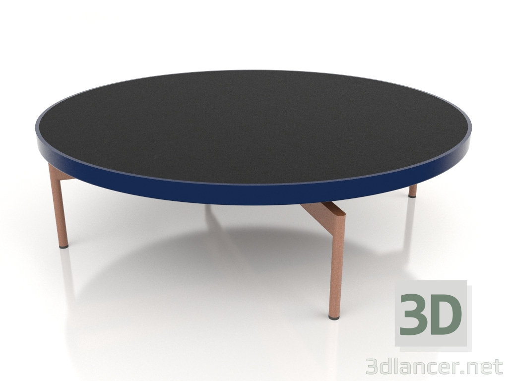 3d модель Стол журнальный круглый Ø120 (Night blue, DEKTON Domoos) – превью