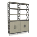 3d model Rack with doors (2 sections) - preview