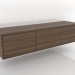 3D Modell TV-Schrank 2 1500 mm (Esche hell Nussbaum) - Vorschau