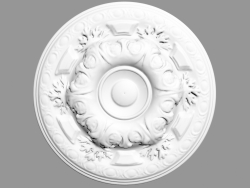 Sortie plafond R18 (49 x 49 x 4,7 - Ø 49 cm)