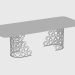 modello 3D Tavolo da pranzo MANFRED TABLE (250X110XH75) - anteprima