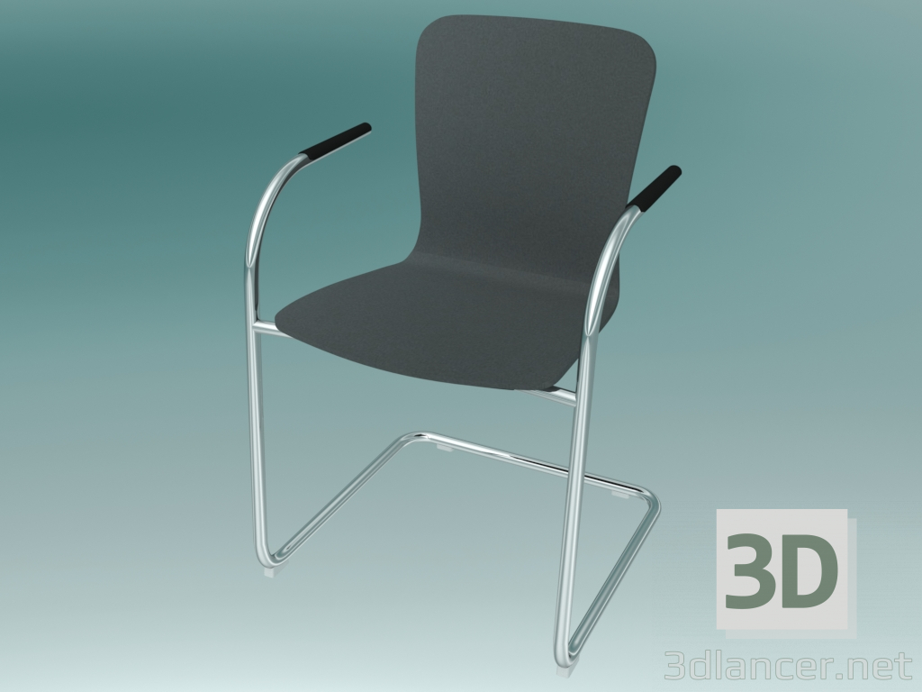 3d model Silla de visita (K13VN1 2P) - vista previa