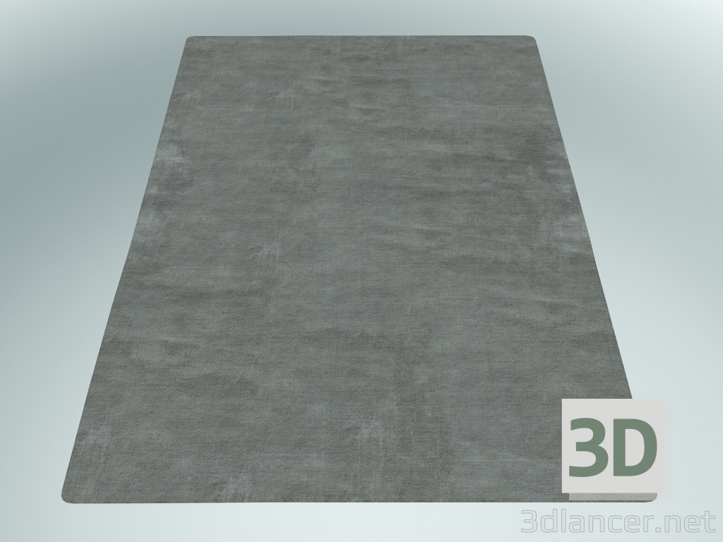 modèle 3D Tapis La Moor (AP7, 200x300cm, Mousse Grise) - preview