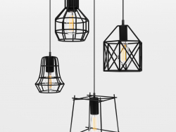 Lampes suspendues Cage 1