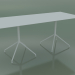 Modelo 3d Mesa retangular com base dupla 5739 (H 72,5 - 79x179 cm, Branco, V12) - preview