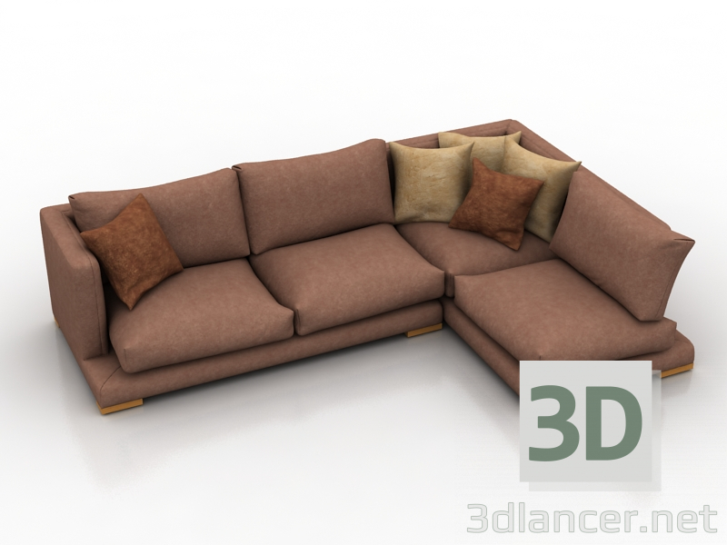 3D Modell Sofa - Vorschau